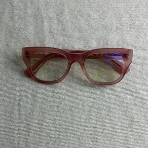 CADDIS the MIKLOS Reading Glasses in Matte Pink +1.50